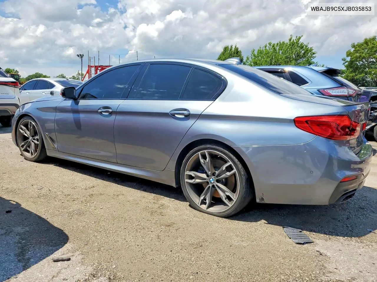 2018 BMW M550Xi VIN: WBAJB9C5XJB035853 Lot: 56502486