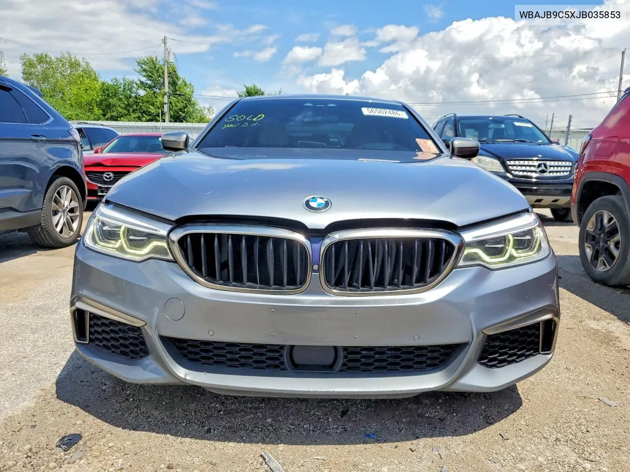 2018 BMW M550Xi VIN: WBAJB9C5XJB035853 Lot: 56502486
