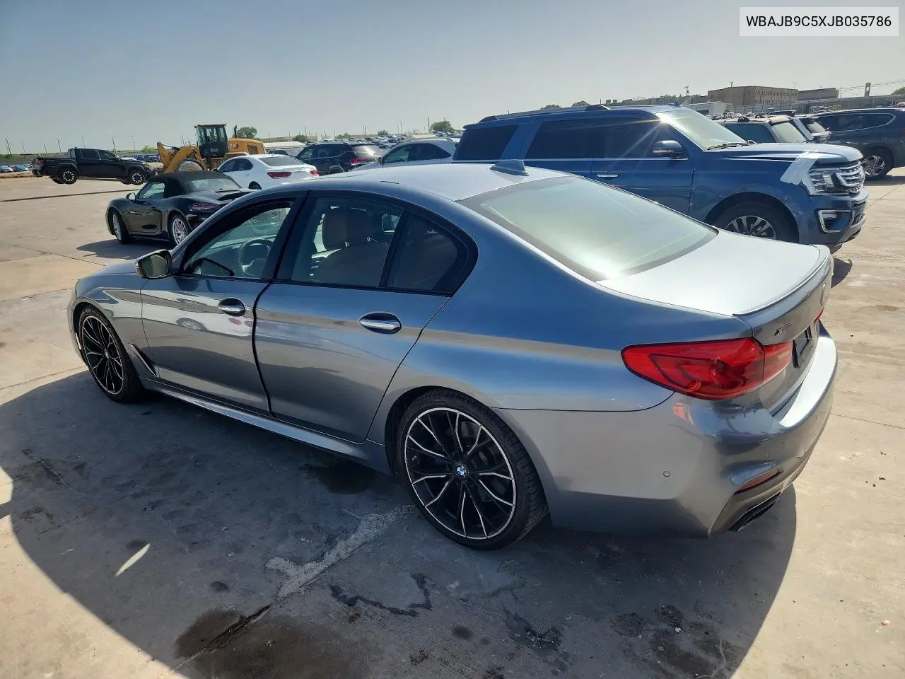 2018 BMW M550Xi VIN: WBAJB9C5XJB035786 Lot: 58521586