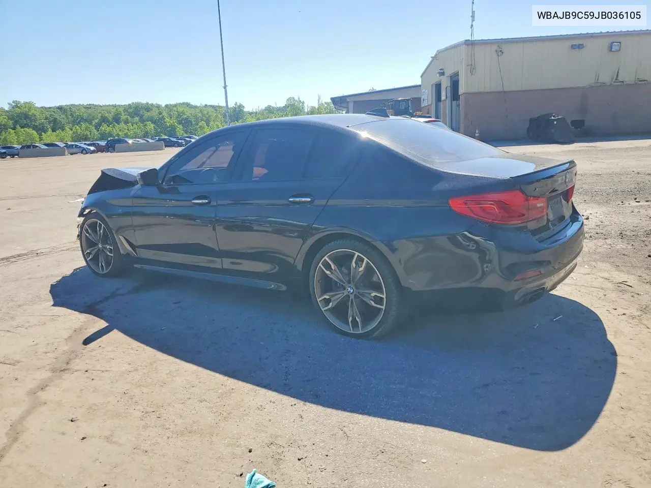 2018 BMW M550Xi VIN: WBAJB9C59JB036105 Lot: 58569576