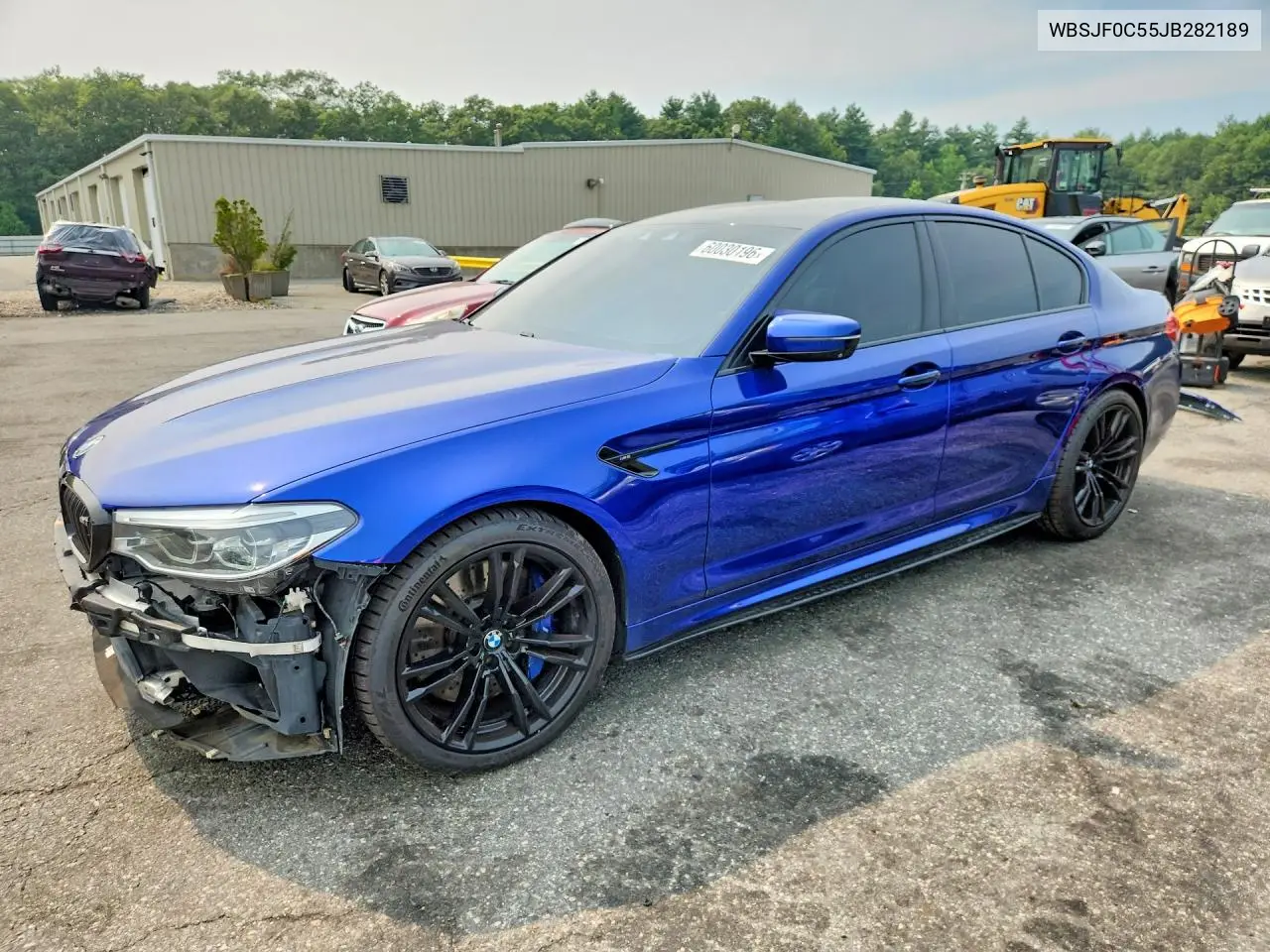 2018 BMW M5 VIN: WBSJF0C55JB282189 Lot: 60030196