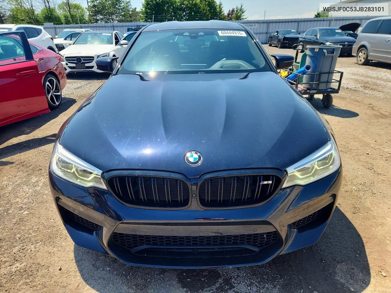 2018 BMW M5 VIN: WBSJF0C53JB283101 Lot: 60444916