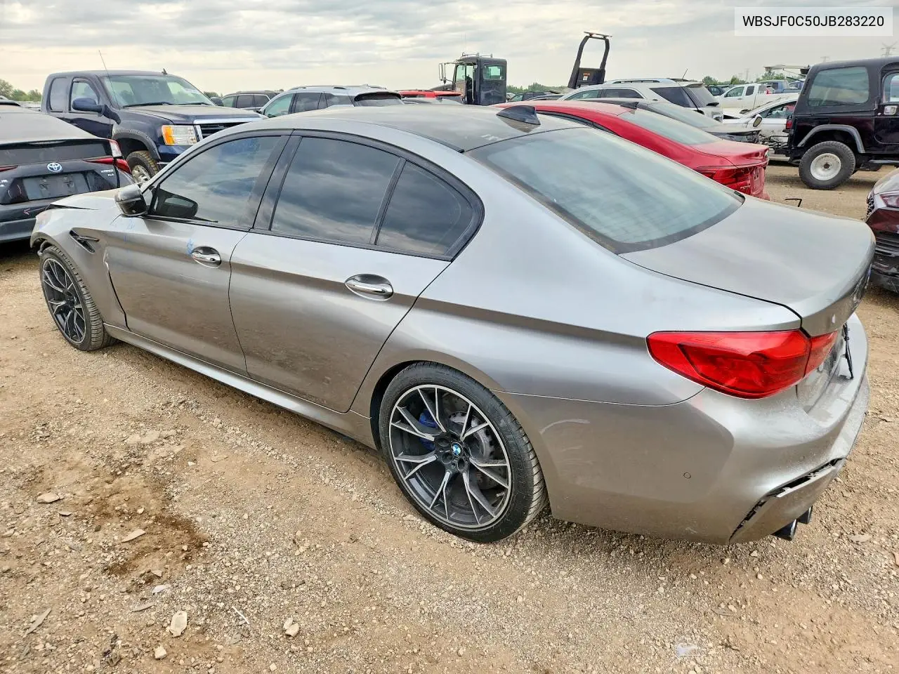 2018 BMW M5 VIN: WBSJF0C50JB283220 Lot: 60451726