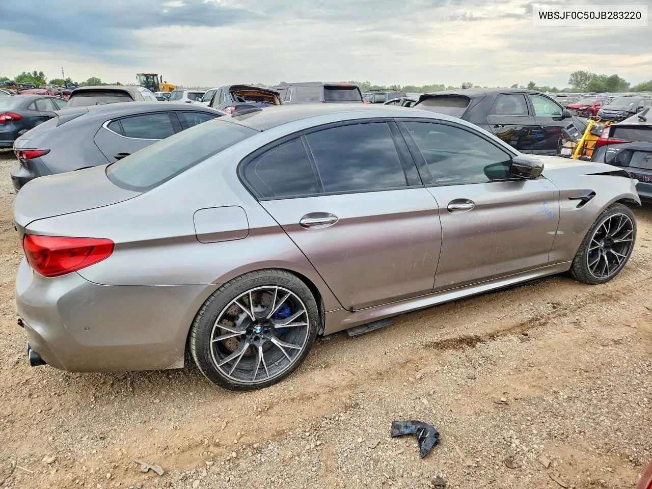 2018 BMW M5 VIN: WBSJF0C50JB283220 Lot: 60451726