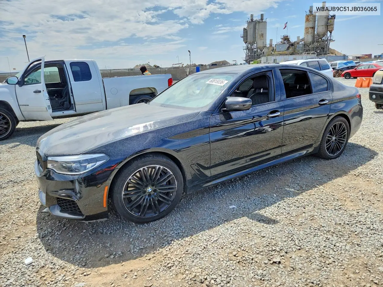 2018 BMW M550Xi VIN: WBAJB9C51JB036065 Lot: 60818036
