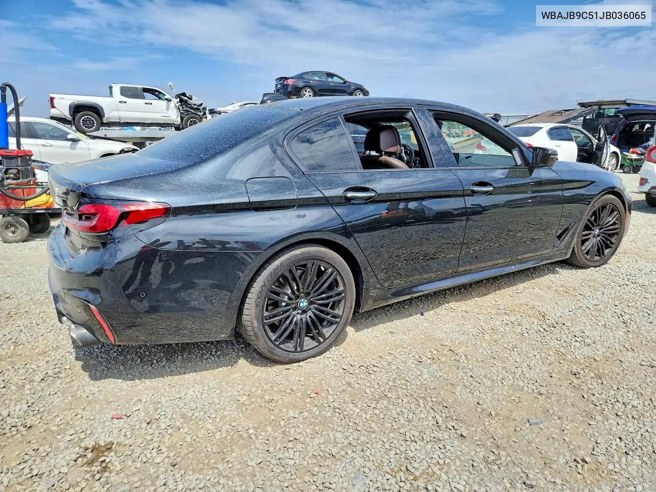 2018 BMW M550Xi VIN: WBAJB9C51JB036065 Lot: 60818036