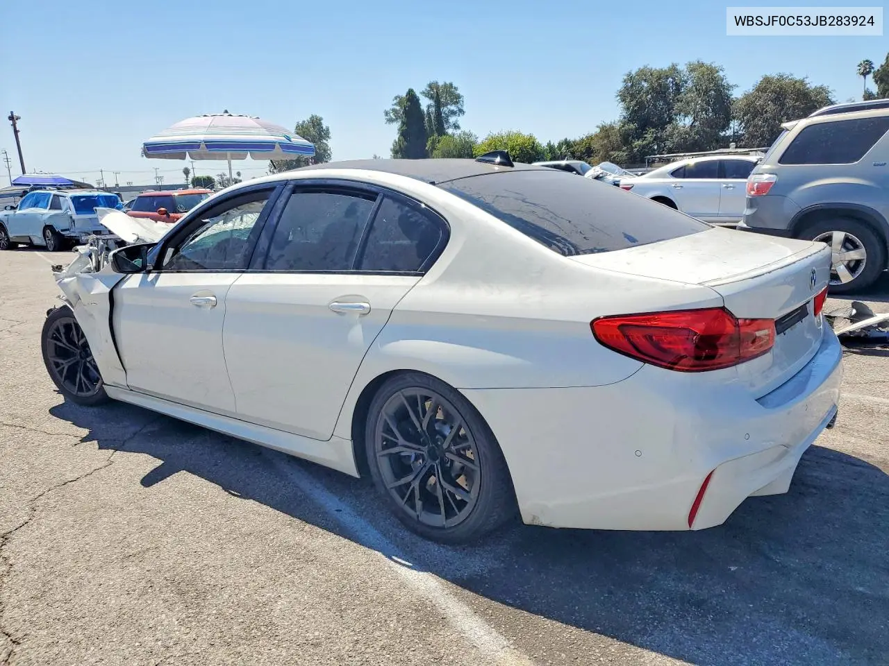 2018 BMW M5 VIN: WBSJF0C53JB283924 Lot: 61221406