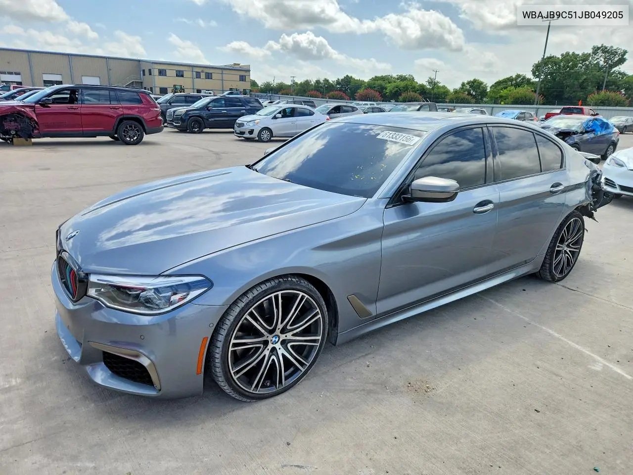 2018 BMW M550Xi VIN: WBAJB9C51JB049205 Lot: 61333156