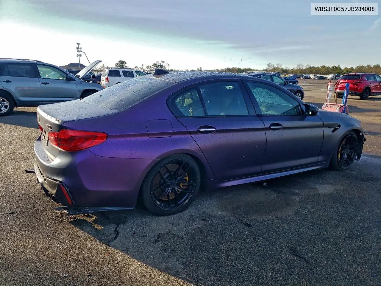 2018 BMW M5 VIN: WBSJF0C57JB284008 Lot: 61466186