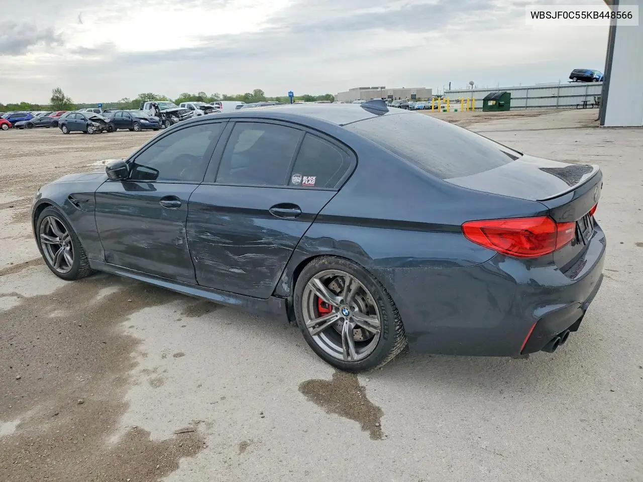 2019 BMW M5 VIN: WBSJF0C55KB448566 Lot: 52361036