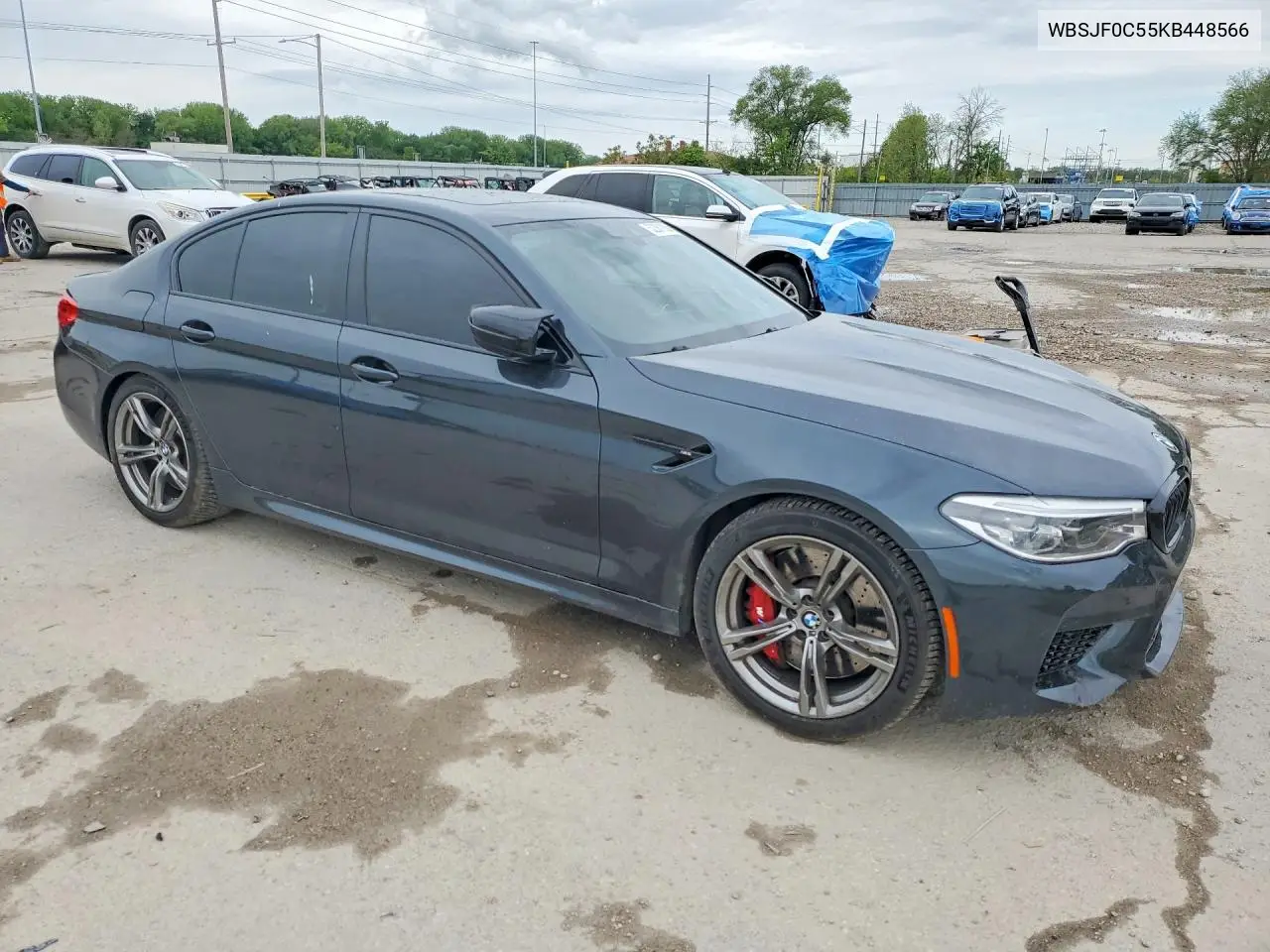 2019 BMW M5 VIN: WBSJF0C55KB448566 Lot: 52361036
