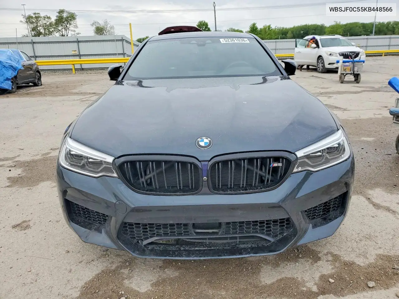 2019 BMW M5 VIN: WBSJF0C55KB448566 Lot: 52361036