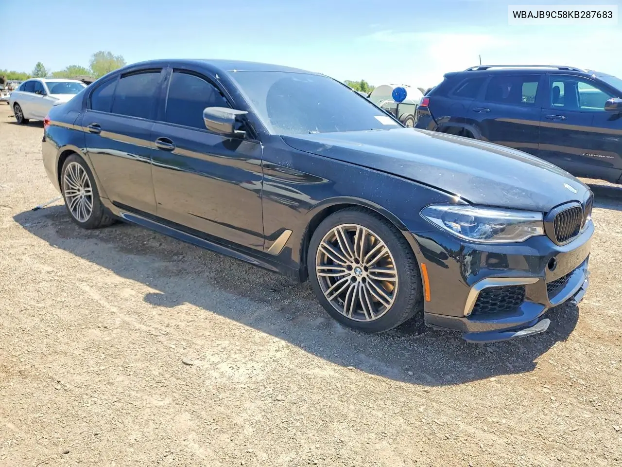 2019 BMW M550Xi VIN: WBAJB9C58KB287683 Lot: 53135276