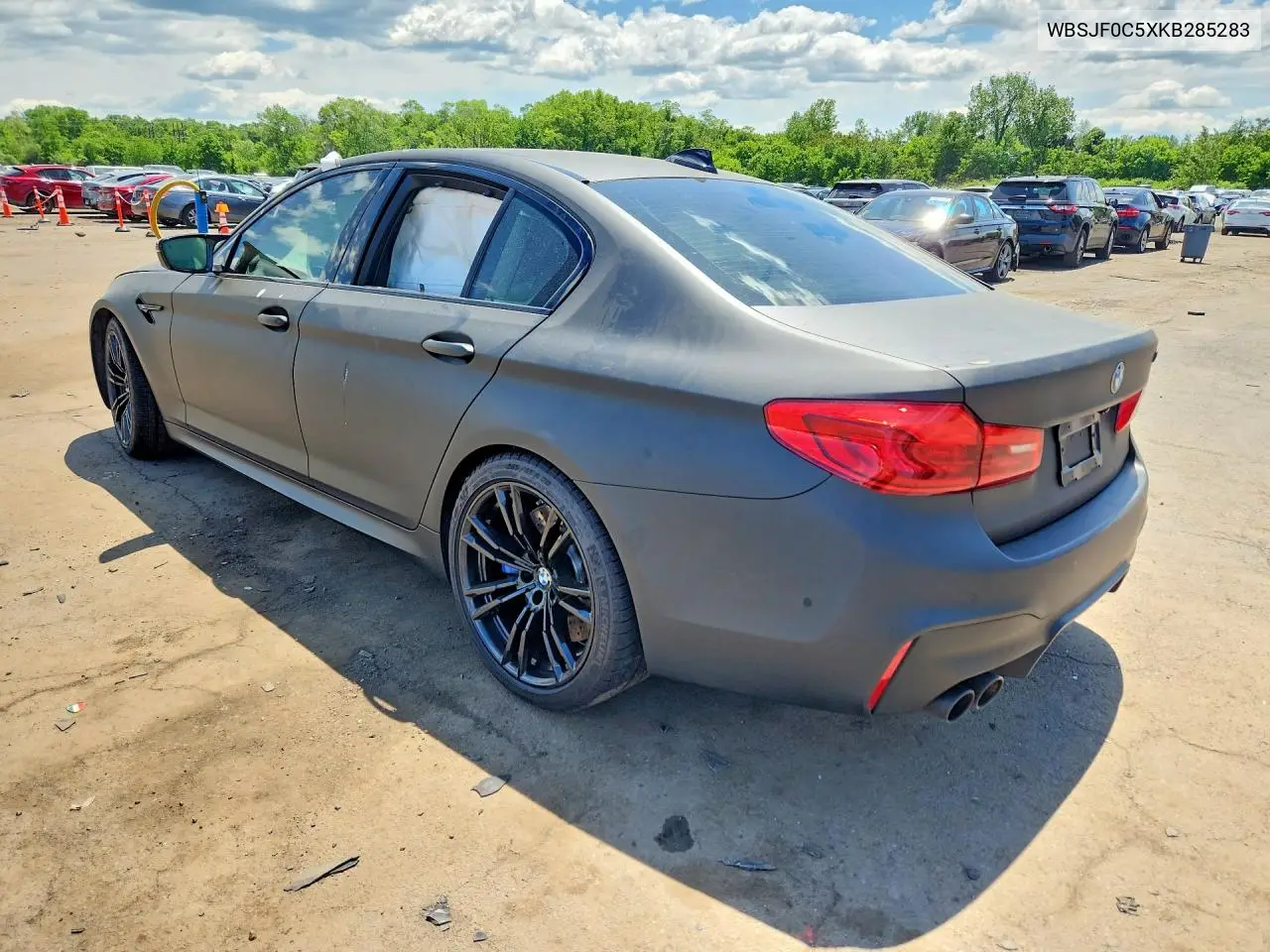 2019 BMW M5 VIN: WBSJF0C5XKB285283 Lot: 55210266