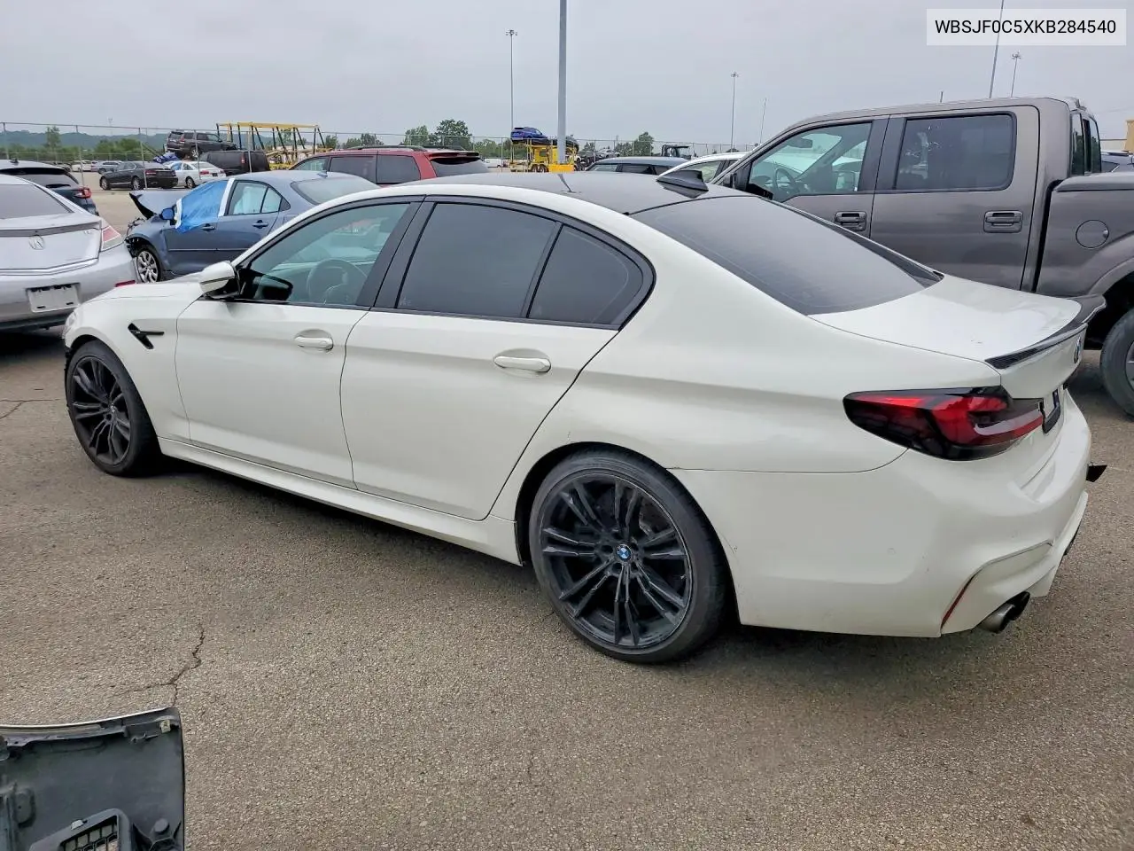 2019 BMW M5 VIN: WBSJF0C5XKB284540 Lot: 56821176