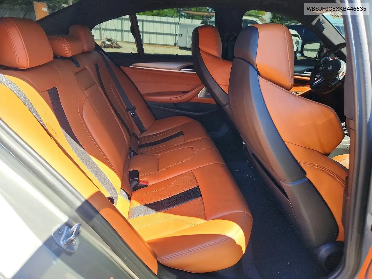 2019 BMW M5 VIN: WBSJF0C5XKB446635 Lot: 57634126
