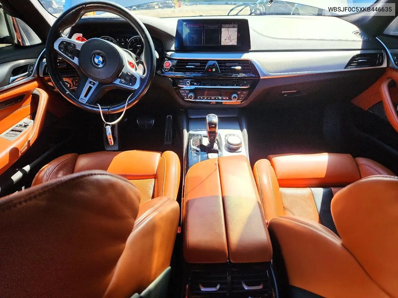 2019 BMW M5 VIN: WBSJF0C5XKB446635 Lot: 57634126