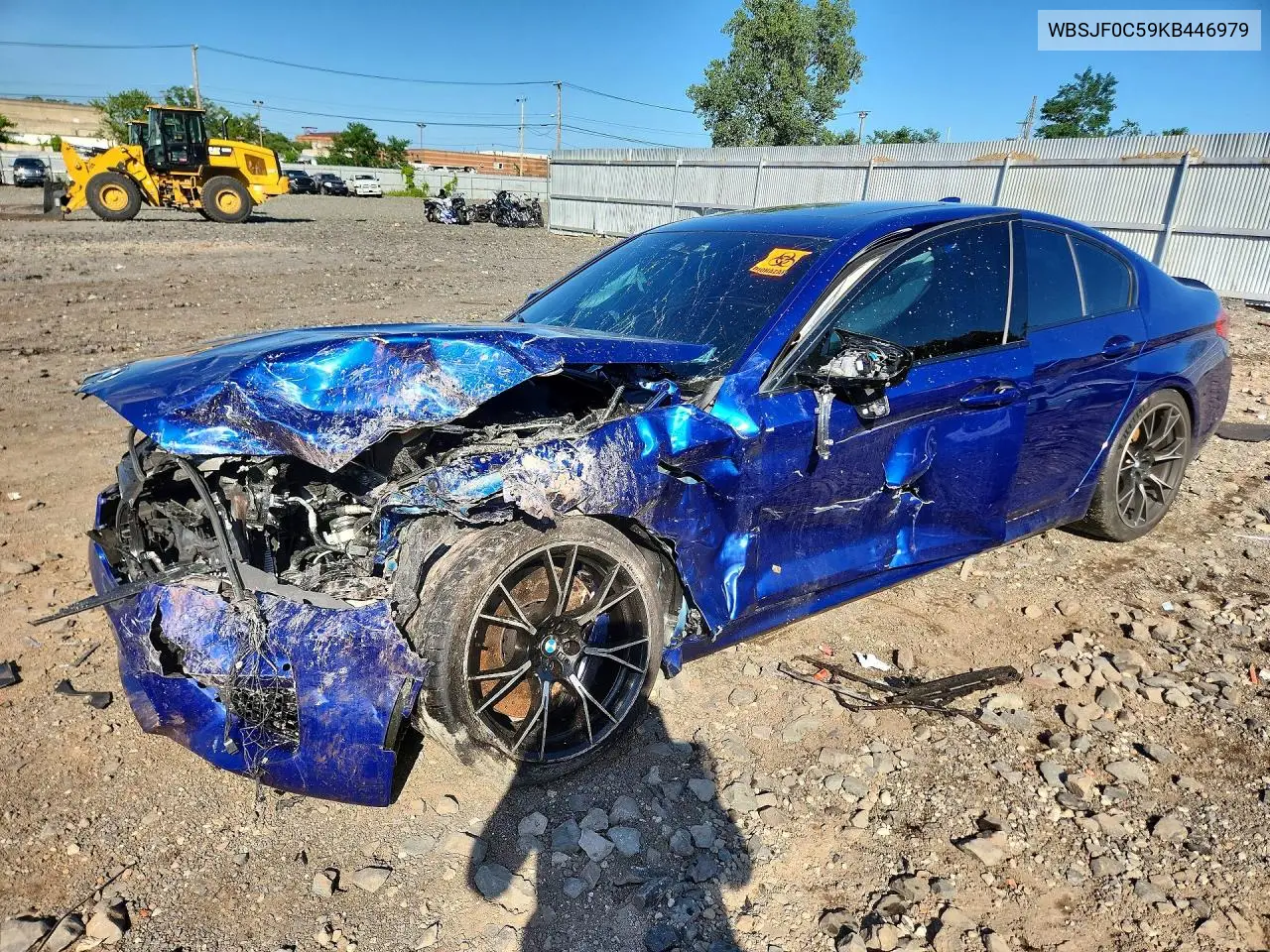 2019 BMW M5 VIN: WBSJF0C59KB446979 Lot: 60402116