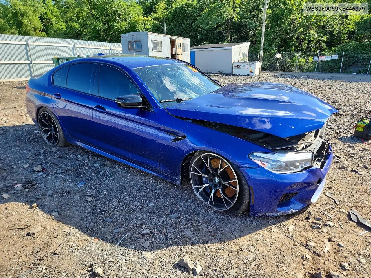 2019 BMW M5 VIN: WBSJF0C59KB446979 Lot: 60402116