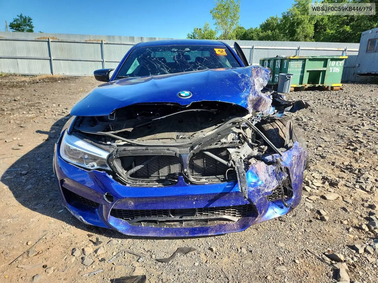 2019 BMW M5 VIN: WBSJF0C59KB446979 Lot: 60402116