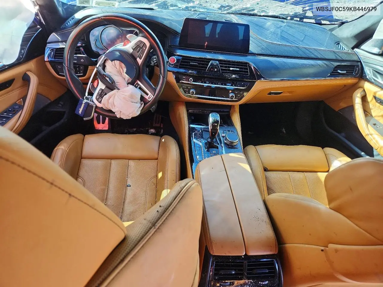 2019 BMW M5 VIN: WBSJF0C59KB446979 Lot: 60402116