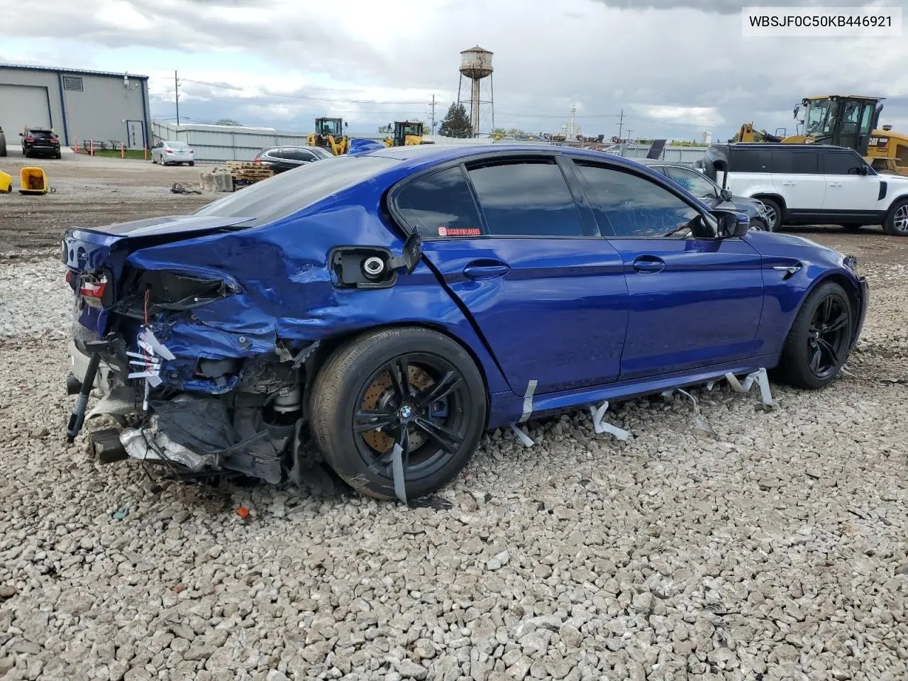 2019 BMW M5 VIN: WBSJF0C50KB446921 Lot: 82567795