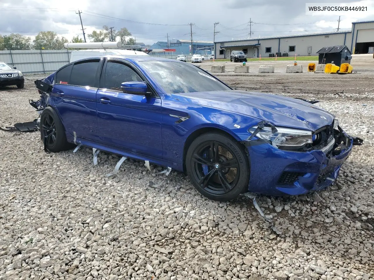 2019 BMW M5 VIN: WBSJF0C50KB446921 Lot: 82567795