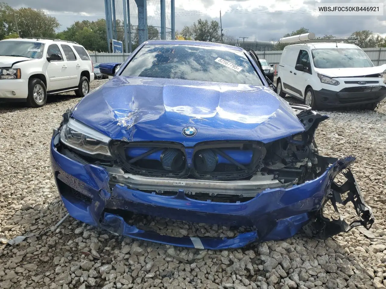 2019 BMW M5 VIN: WBSJF0C50KB446921 Lot: 82567795
