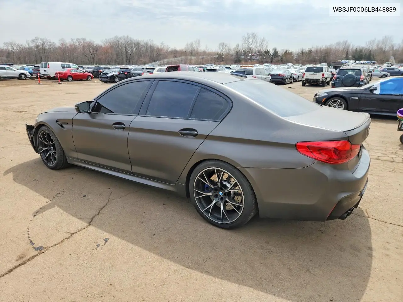 2020 BMW M5 M5 Competition VIN: WBSJF0C06LB448839 Lot: 47901836