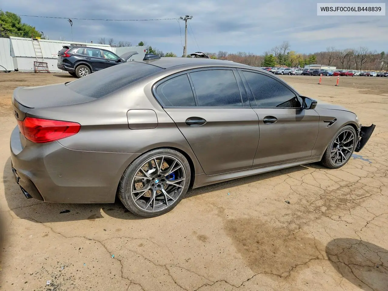 2020 BMW M5 M5 Competition VIN: WBSJF0C06LB448839 Lot: 47901836