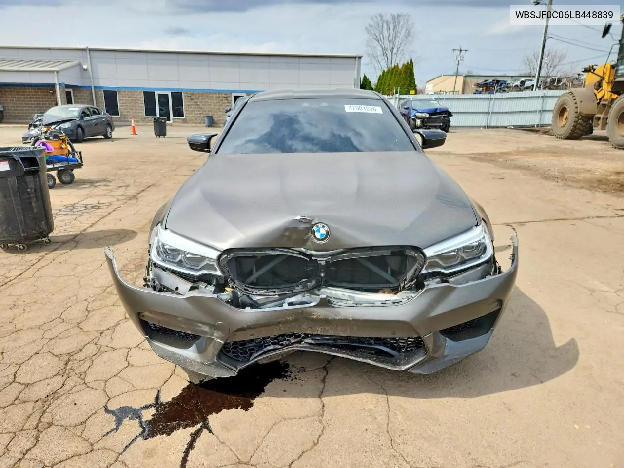 2020 BMW M5 M5 Competition VIN: WBSJF0C06LB448839 Lot: 47901836