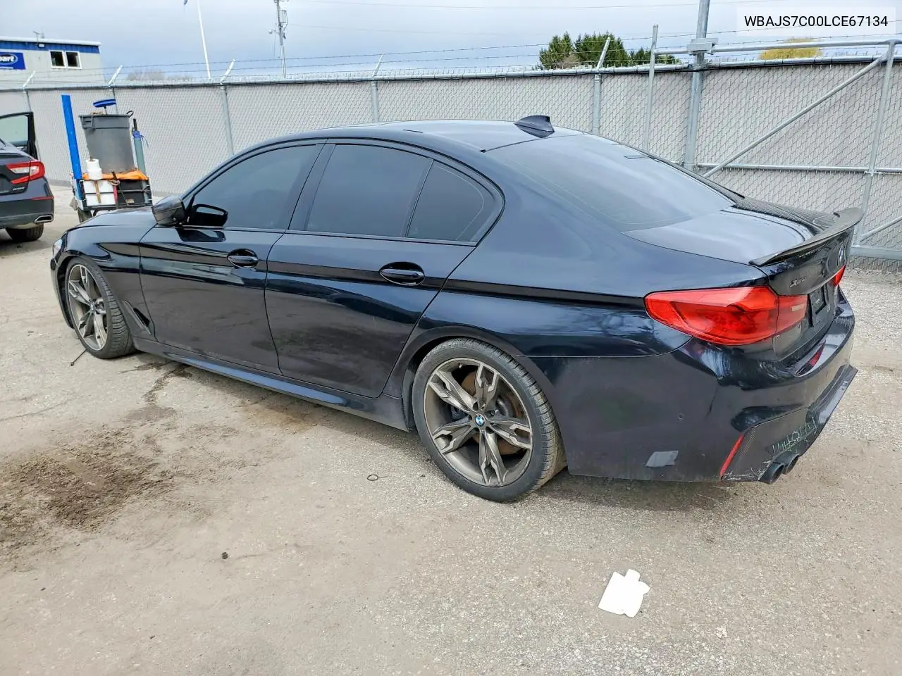 2020 BMW M550Xi VIN: WBAJS7C00LCE67134 Lot: 51807086