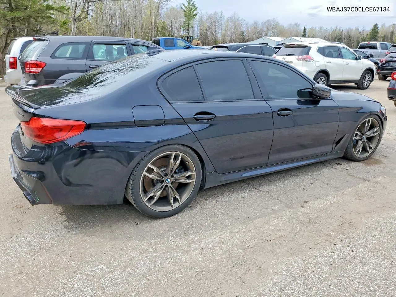 2020 BMW M550Xi VIN: WBAJS7C00LCE67134 Lot: 51807086