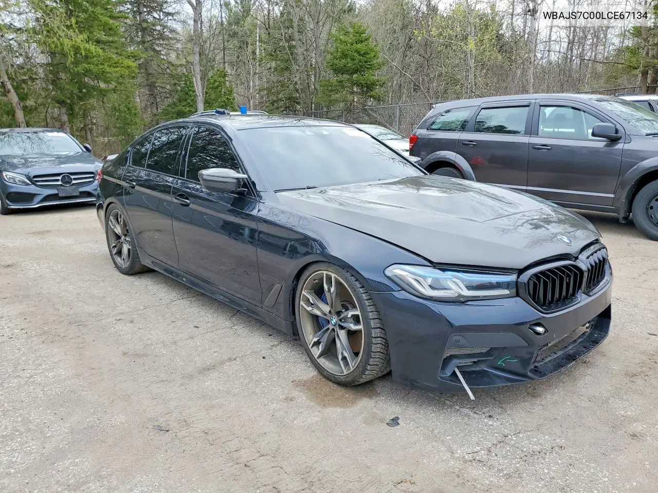 2020 BMW M550Xi VIN: WBAJS7C00LCE67134 Lot: 51807086