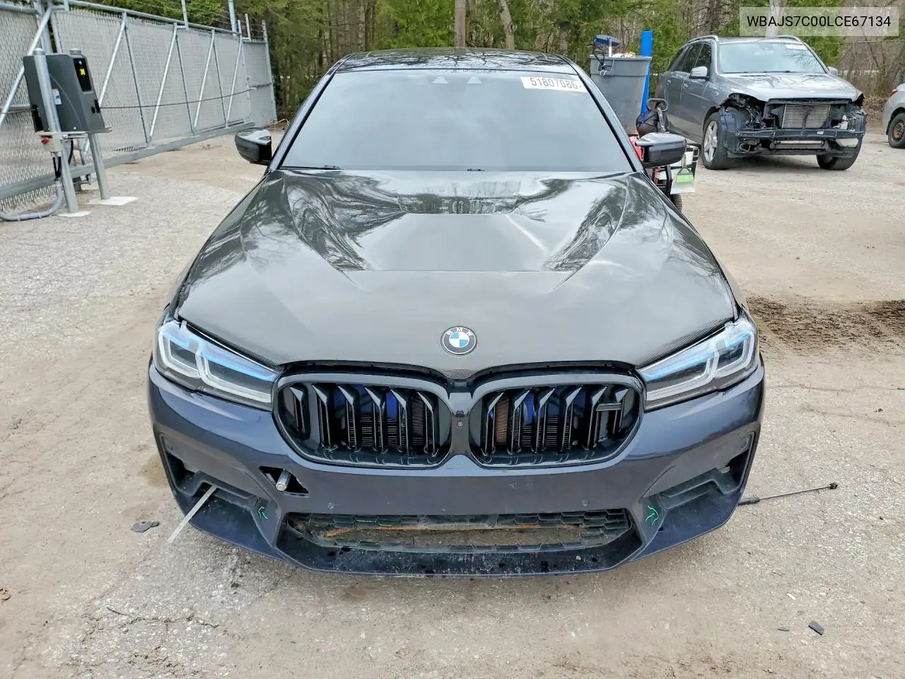 2020 BMW M550Xi VIN: WBAJS7C00LCE67134 Lot: 51807086
