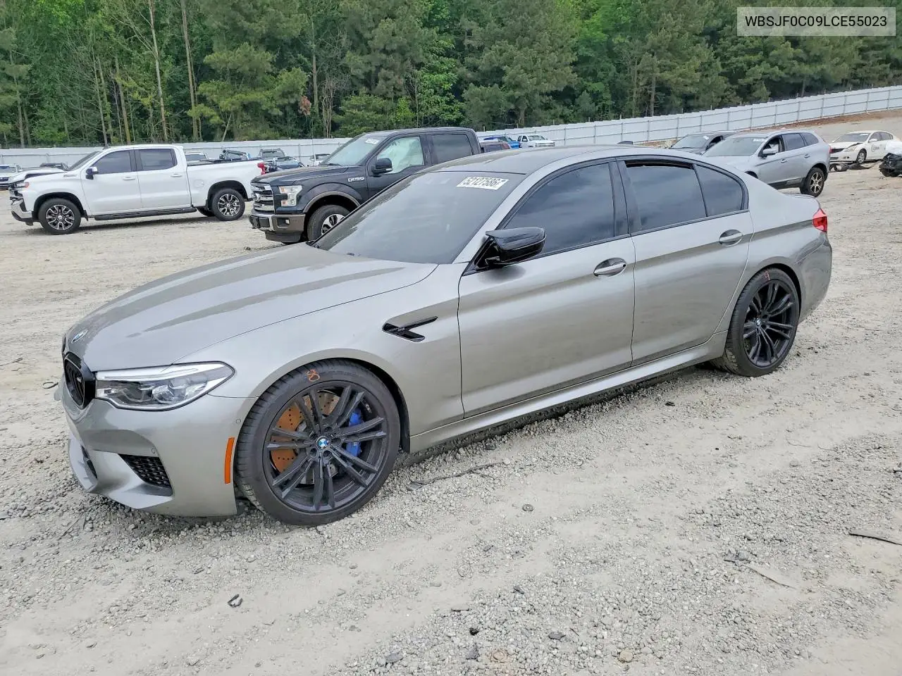 2020 BMW M5 Base VIN: WBSJF0C09LCE55023 Lot: 52127586