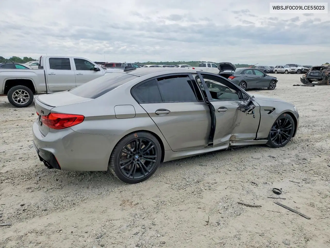 2020 BMW M5 Base VIN: WBSJF0C09LCE55023 Lot: 52127586