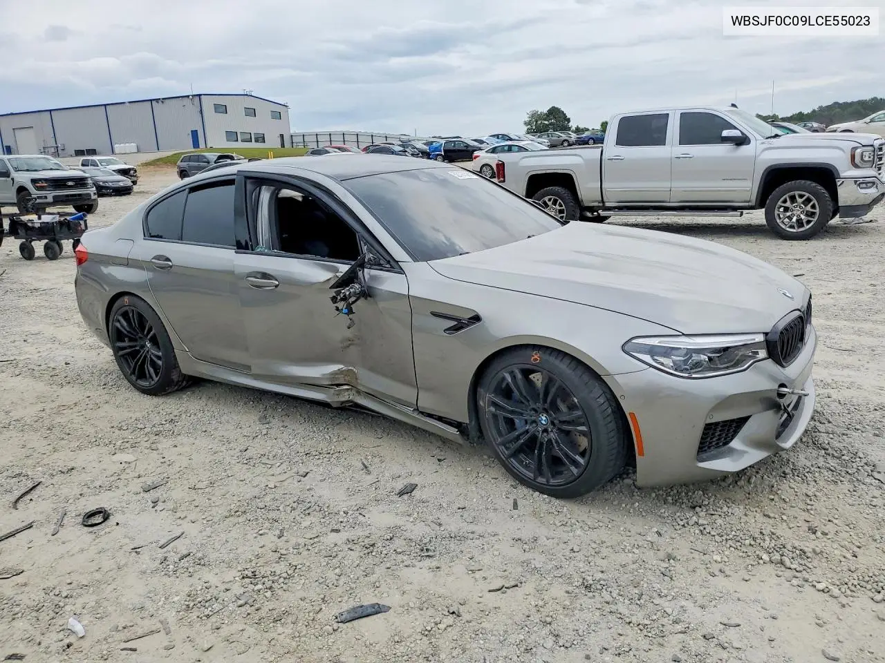 2020 BMW M5 Base VIN: WBSJF0C09LCE55023 Lot: 52127586