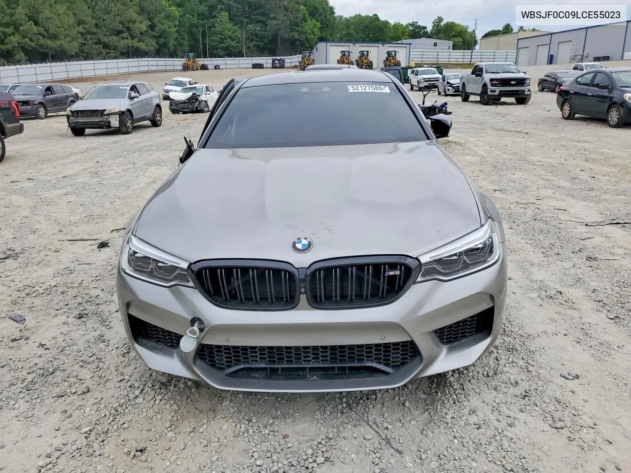 2020 BMW M5 Base VIN: WBSJF0C09LCE55023 Lot: 52127586