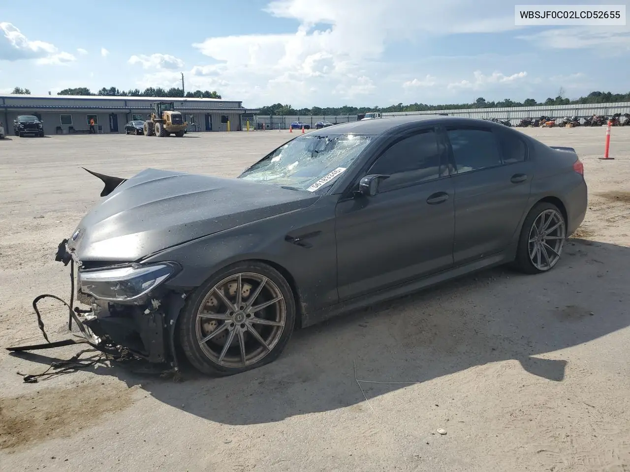 2020 BMW M5 M5 Competition VIN: WBSJF0C02LCD52655 Lot: 56183346