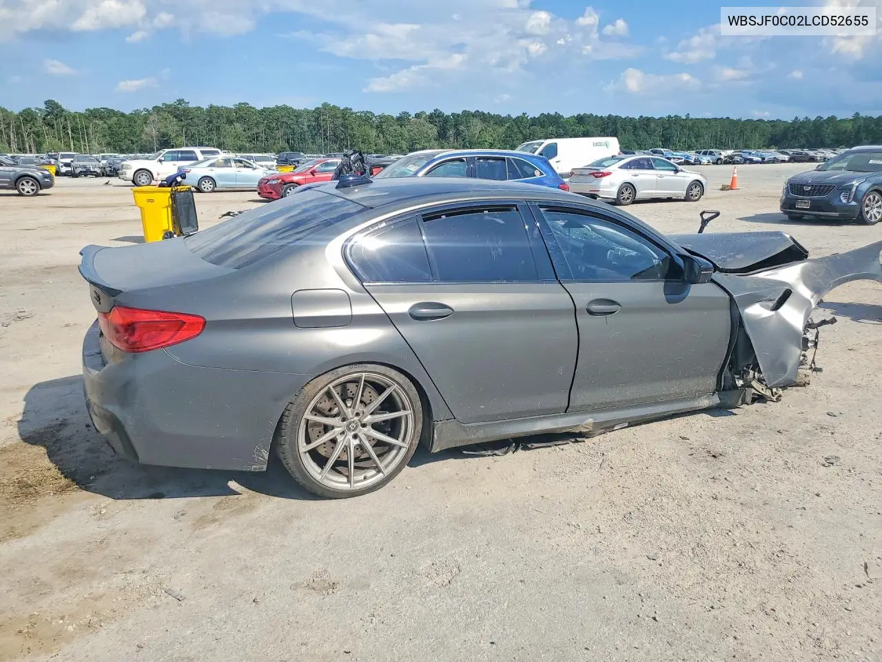 2020 BMW M5 M5 Competition VIN: WBSJF0C02LCD52655 Lot: 56183346