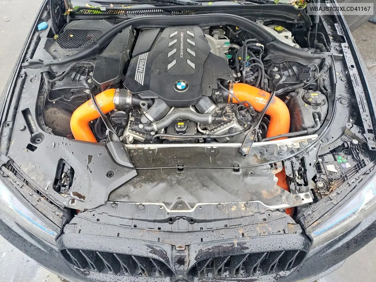 2020 BMW M550Xi VIN: WBAJS7C0XLCD41167 Lot: 60032696