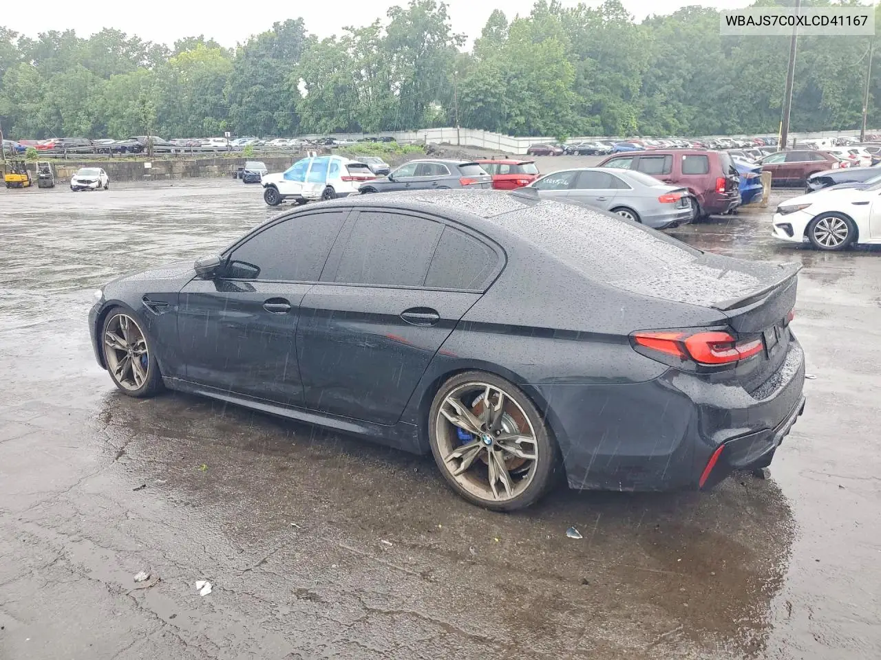 2020 BMW M550Xi VIN: WBAJS7C0XLCD41167 Lot: 60032696