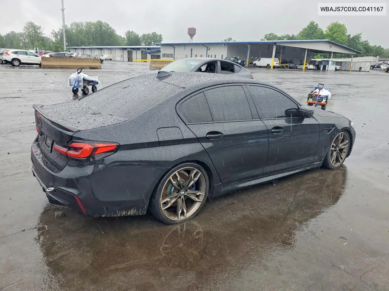 2020 BMW M550Xi VIN: WBAJS7C0XLCD41167 Lot: 60032696