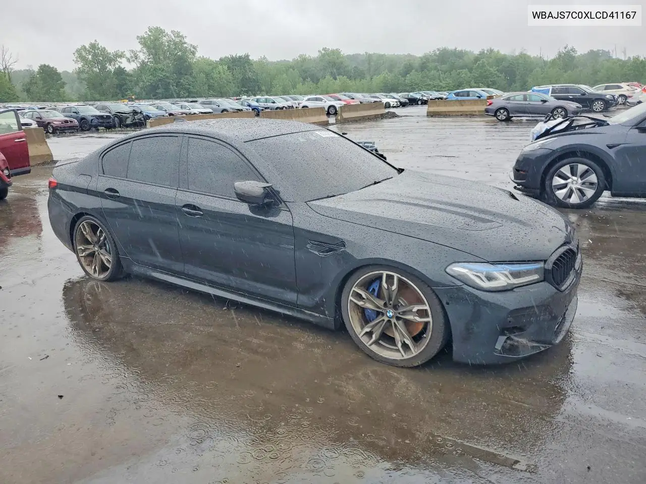 2020 BMW M550Xi VIN: WBAJS7C0XLCD41167 Lot: 60032696
