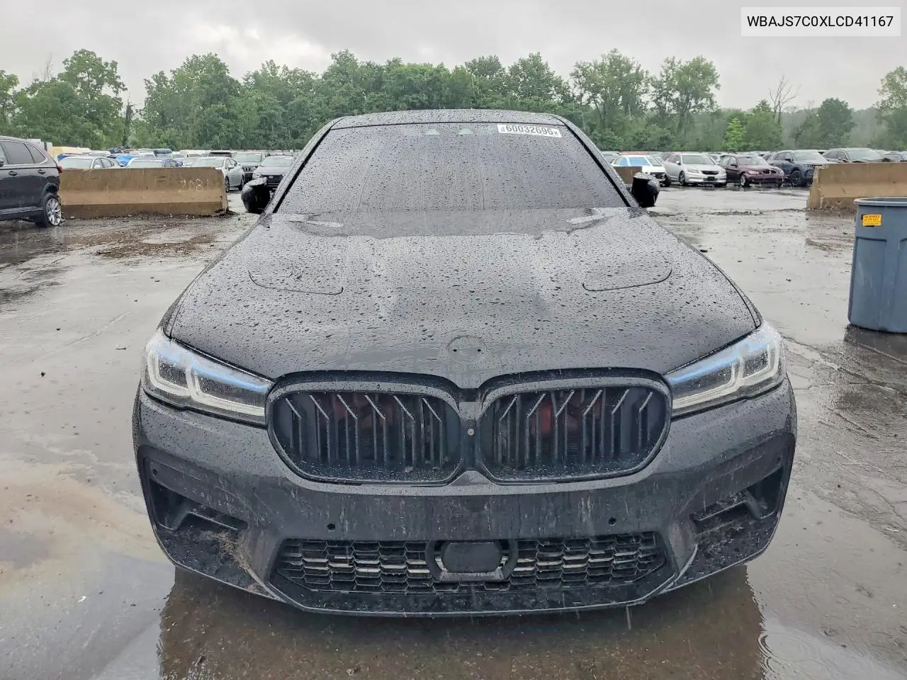 2020 BMW M550Xi VIN: WBAJS7C0XLCD41167 Lot: 60032696