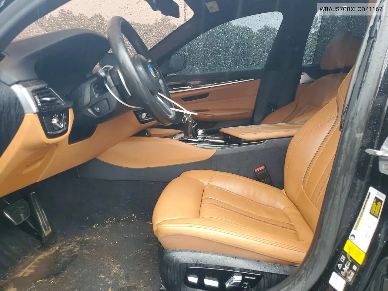 2020 BMW M550Xi VIN: WBAJS7C0XLCD41167 Lot: 60032696