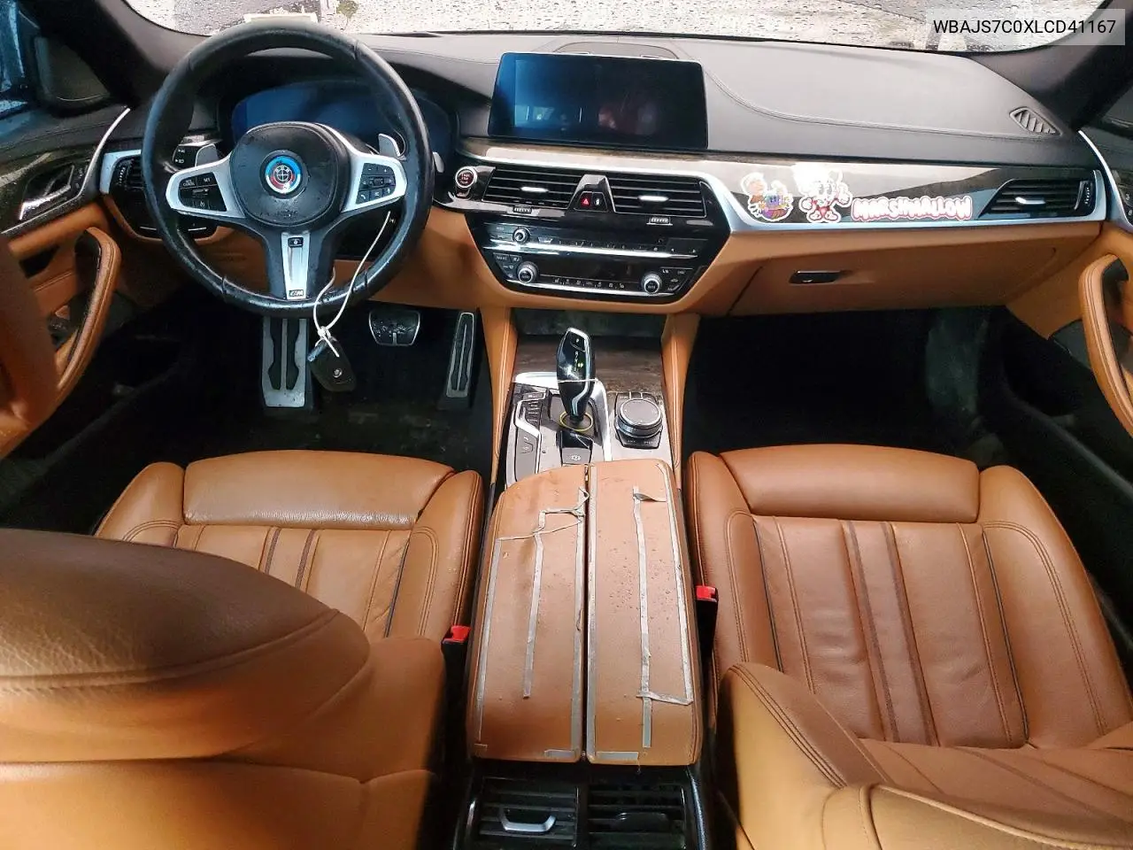 2020 BMW M550Xi VIN: WBAJS7C0XLCD41167 Lot: 60032696