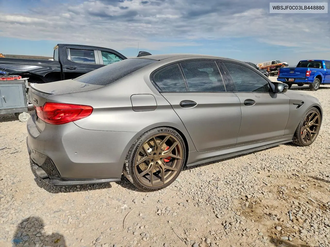 2020 BMW M5 Base VIN: WBSJF0C03LB448880 Lot: 60751566