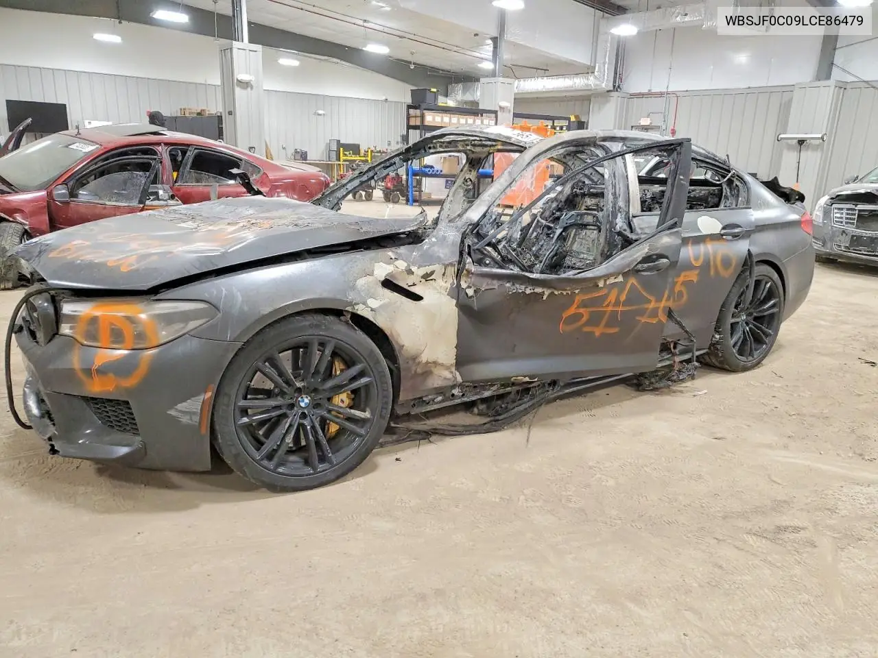 2020 BMW M5 Base VIN: WBSJF0C09LCE86479 Lot: 74583665